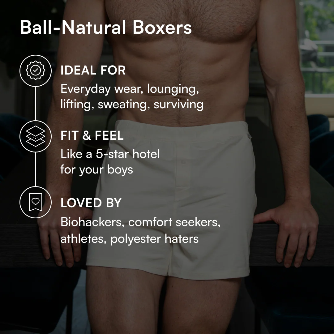 Organic Cotton BALL-NATURAL™ Boxer - Image 4