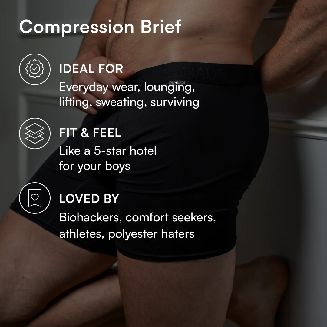 Organic Cotton Compression Boxer Brief - Image 4